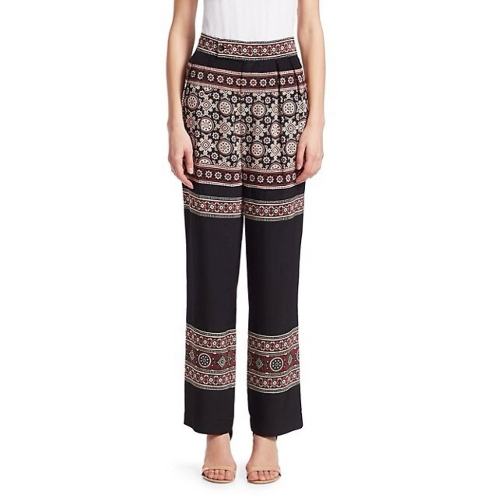 NWT Sea New York Geometric Mandala Panel Print Palazzo Pant Size 6